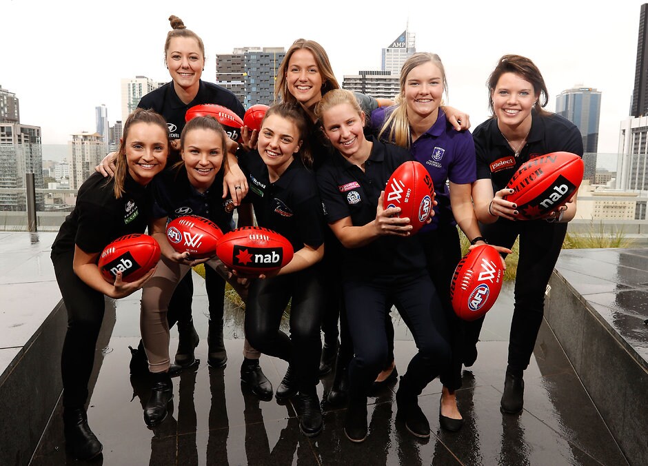 AFL 2016 Media - NAB AFLW Draft The top eight women taken in the inaugural AFLW draft - AFLW